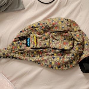 Used Kavu bag cobblestone print